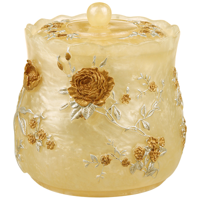 乔迁新居轻奢桌面垃圾桶高级感