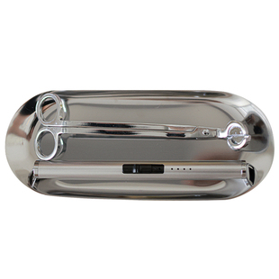 《银色衬裙》灭烛剪脉冲点火器套装点香薰蜡烛工具烛台托盘三件套