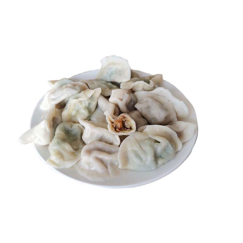 手工水饺现做现卖酸菜猪肉馅饺子