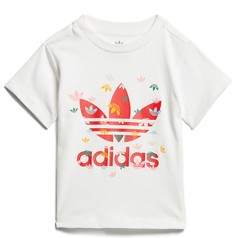 Adidas/阿迪达斯正品新款三叶草 TEE婴童运动短袖T恤 FM6725