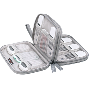 u盾收纳包企业网银收纳袋子u盘数据线收纳盒携整理包密码器ukey网银盾小型保护套优盾u顿小巧USB便携收纳盒子