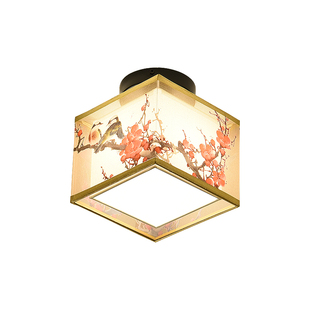 新中式走廊灯过道灯玄关灯led小吸顶灯门厅灯入户灯具酒店阳台灯