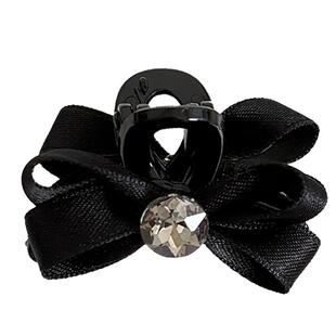 小号蝴蝶结头发抓夹发夹子头饰发卡女夹耳后侧边精灵耳公主头水钻