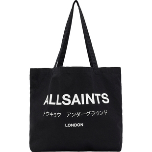 ALLSAINTS男女士棉托特包大容量帆布包袋2025年秋季M170XB