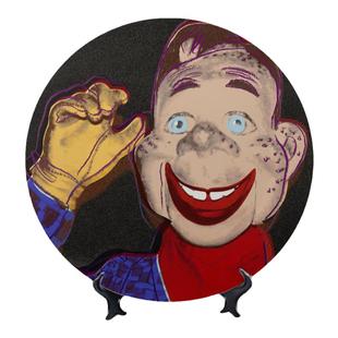 Ligne Blanche安迪沃霍尔装饰盘摆件 美式波普艺术梦露陶瓷挂盘