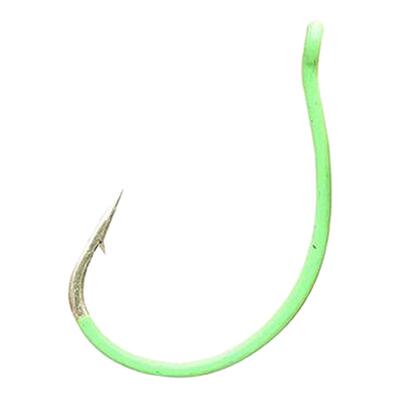 夜光绿8003倒钓钩泥鳅钩大黄鱼钩翘嘴鳜鱼鲈鱼路亚鱼钩