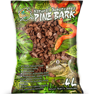 爬宠垫材爬虫树皮陆龟蜥蜴蛇变色龙饲养箱天然造景森林地表保湿