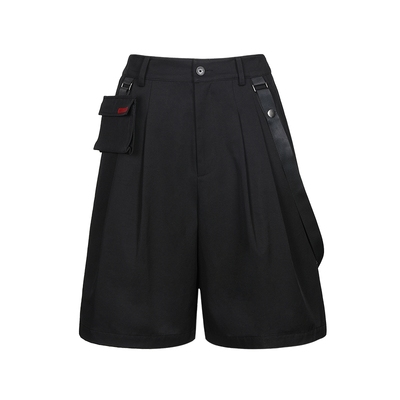 高腰设计师潮牌odbo五分裤