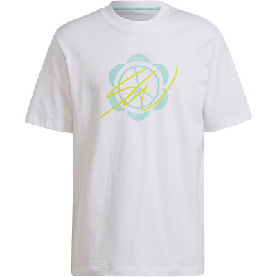 男子短袖运动上衣T恤阿迪三叶草