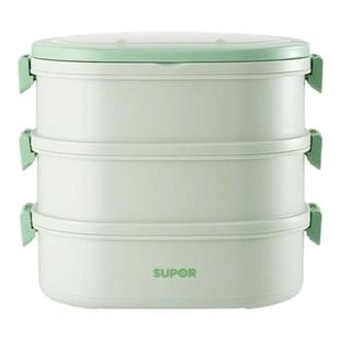 苏泊尔饭盒多层送饭食堂早餐304不锈钢提盒上班族轻便饭盒碗学生