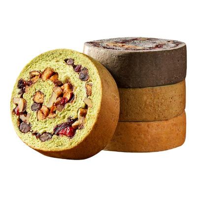 车轮面包全麦坚果仁早餐吐司无糖精低肥0非减脂代餐饱腹主零食品