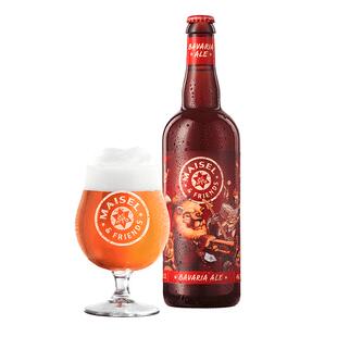 德国进口梅赛尔巴伐利亚小麦精酿啤酒750ml*1瓶16.7°P高浓度