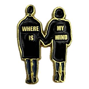 Pxies搏击俱乐部Where Is My Mind另类摇滚周边徽章胸针