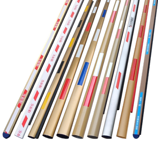 通用捷顺椭圆道闸栏杆捷停车蓝卡红门富士智能杆道尔道闸杆椭圆杆