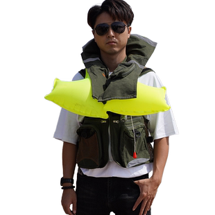 信安智囊多功能专业救生衣钓鱼马甲矶钓背心海钓服大浮力路亚装备