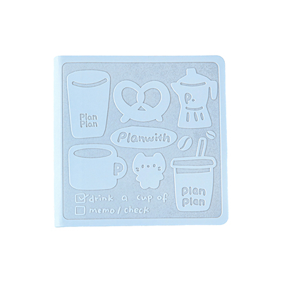 Planwith咖啡本奶茶标签记录本
