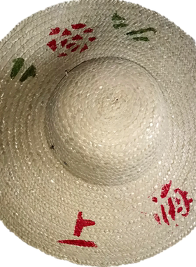 特大号麦秆草帽草编夏季