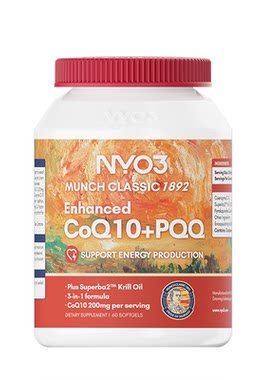 NYO3pqq辅酶q10备孕男女氧化型卵子质量孕妇备孕期营养品60粒3