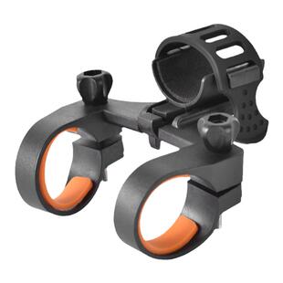 自行车灯架山地单车手电筒支架骑行夜骑灯车把车夹扩展延伸固定夹