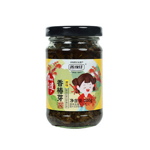 善缘佳香椿酱芽辣椒酱嫩芽特产即食拌面专用酱拌饭酱料五香椿