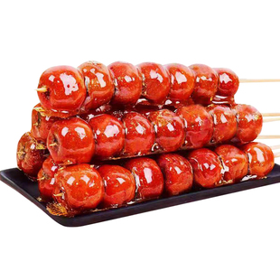 冰糖葫芦串冻干山楂老北京糖葫芦批发摆摊商务特产怀旧零食小吃