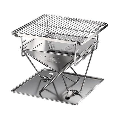 CAMPINGMOON小型不锈钢烧烤炉