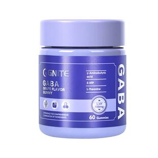 gnite褪黑素睡眠软糖gaba氨基丁酸安眠片美国进口茶氨酸sleep助眠