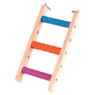 鹦鹉云梯鸟笼攀爬玩具小鸟虎皮磨爪棒爬架玄凤逗鸟笼配件专用楼梯