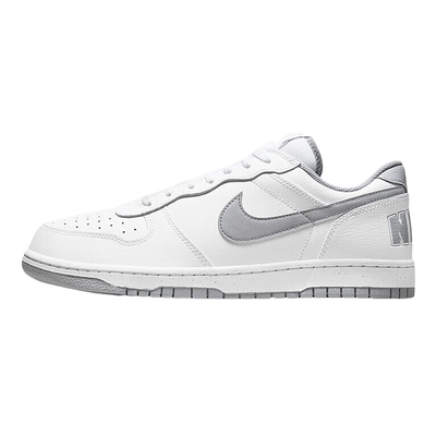 耐克男鞋BIG NIKE LOW灰白低帮复古休闲板鞋轻便运动鞋355152-106