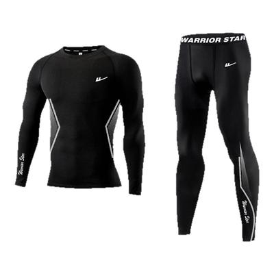 回力速干紧身衣篮球训练服打底裤