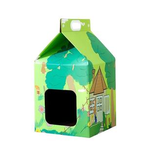 猫抓板纸箱猫窝一体猫咪磨爪子神器猫屋猫抓板猫别墅瓦楞纸猫玩具