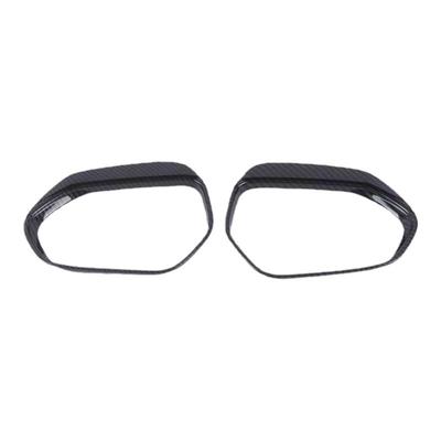 适用于丰田Sienta 15-20款倒车镜盖贴后视镜罩雨眉碳纤维罩XP170