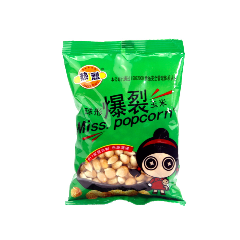 热烈奶油100g包装爆米花玉米粒