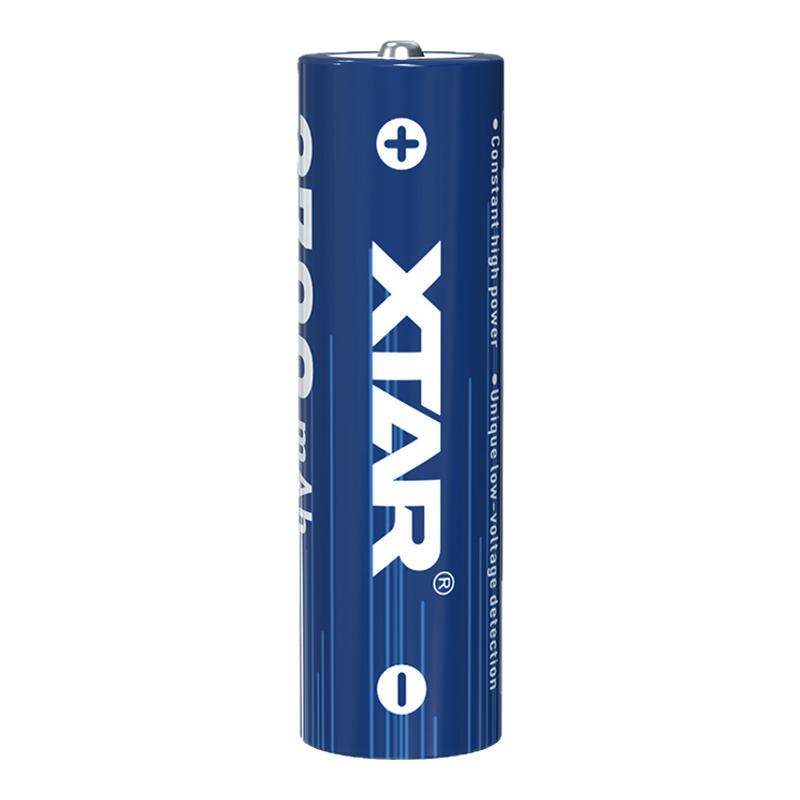 XTAR 5号充电锂电池2700mAh大容量1.5V恒压耐高低温AA动力电池
