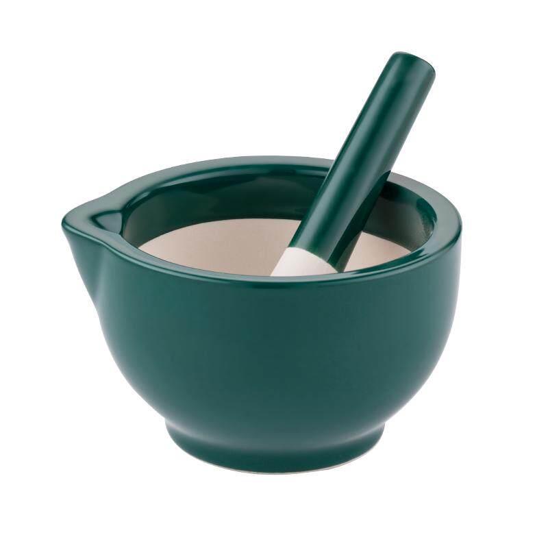 onlycook家用陶瓷蒜臼子捣蒜器石臼研钵工具蒜泥神器捣药器研磨碗