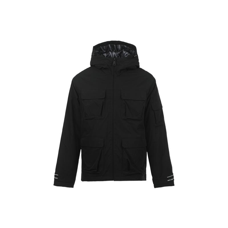 【自营】Versace Jeans Couture范思哲厚款宽松男士连帽休闲外套