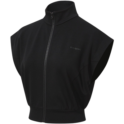 波司登立领无袖上衣舒适户外显瘦