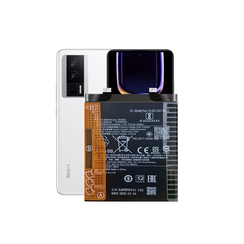 适用红米K60手机电池K60pro原装K60ultra至尊版BM5M正品60e大容量