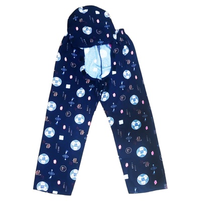 失禁老年男人前开口空调裤外穿