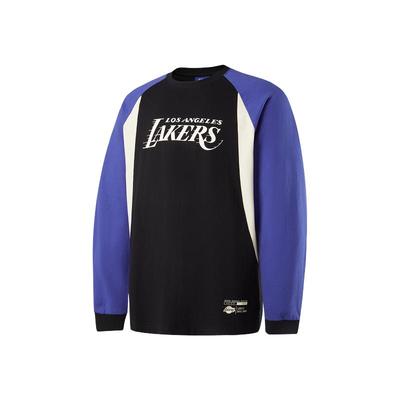 NBA官方正品赛车风纯棉长袖T恤