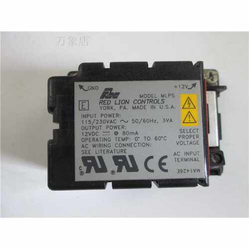 议价RED LION CONTROLS MLPS0000 红狮控制电源 MLPS0000 MA1426E