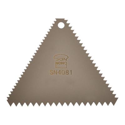 三能塑料刮刀不锈钢软质锯齿形