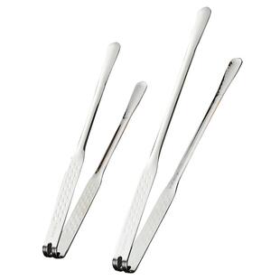 卡罗特家用316L不锈钢韩式烤肉夹子烧烤食品夹食物品牛排烧烤夹子