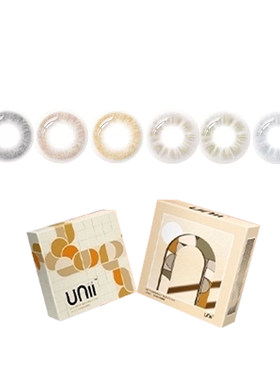 博士伦unii男士美瞳日抛10片装觉醒灰逆光自然款带度数男款大直径