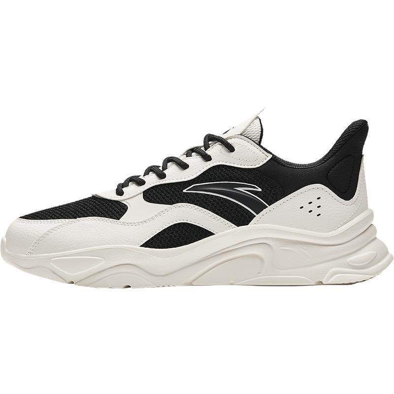 安踏小千禧丨运动鞋男女潮流舒适百搭黑色老爹鞋旅游鞋厚底休闲鞋