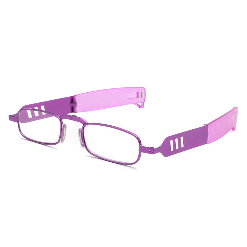 方便携带的折叠挂脖式老花镜