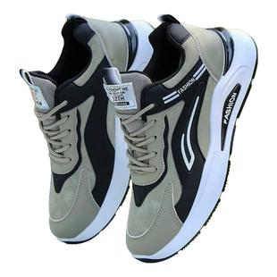 保罗达弗林男鞋2025新款秋季皮面运动鞋潮流百搭休闲鞋子防水防滑