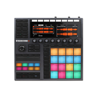 NI Maschine Mikro MK3 PLUS+编曲鼓机MIDI电音键盘控制器打击垫