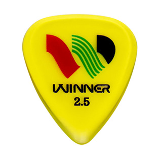 赢家winner电吉他弹片聚碳心型速弹拨片坚固耐磨民谣木吉他pick