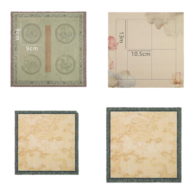 四言作品纸蜡染宣纸韵江南